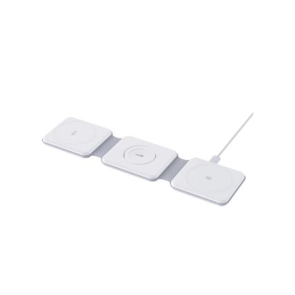 Winner Group - Kabellose faltbare 3-in-1-Ladestation MAXFLEX 22,5W weiß