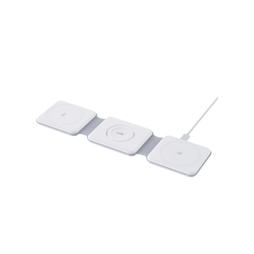 Winner Group - Kabellose faltbare 3-in-1-Ladestation MAXFLEX 22,5W weiß