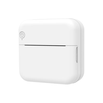 Winner Group - Mini stampante termica 800 mAh bianco