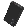 Winner Group - Powerbank mit Display 20000 mAh 20W Power Delivery schwarz