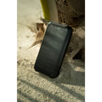 Winner Group - Powerbank mit kabelloser Aufladung und Solarpanel 20000 mAh 20W PD