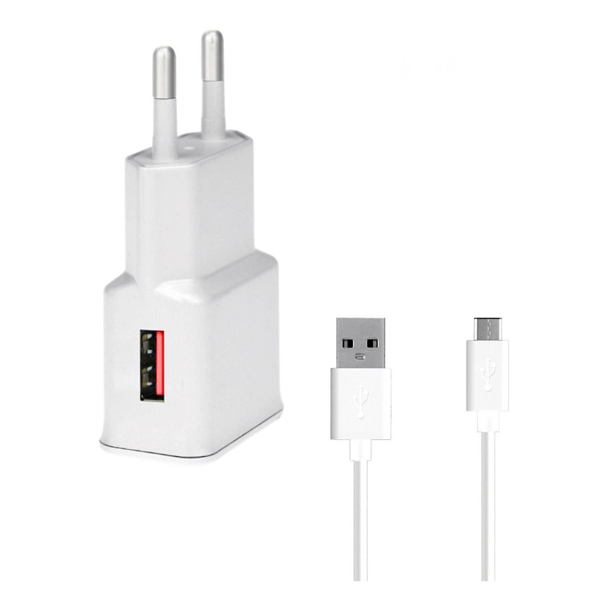 Winner Group- Schnellladeadapter 1xUSB-A PD 18W + USB-Kabel USB-C / USB-A 1m