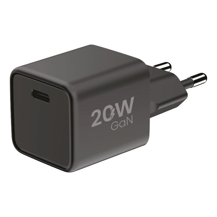 Winner Group - Schnellladeadapter 1xUSB-C Power Delivery 20W schwarz