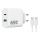 Winner Group - Schnellladeadapter 2xUSB PD 65W + USB-Kabel USB-C / USB-C 1m