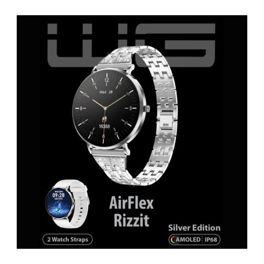 Winner Group - Smartwatch AirFlex3 Rizz It 200 mAh IP68 argento