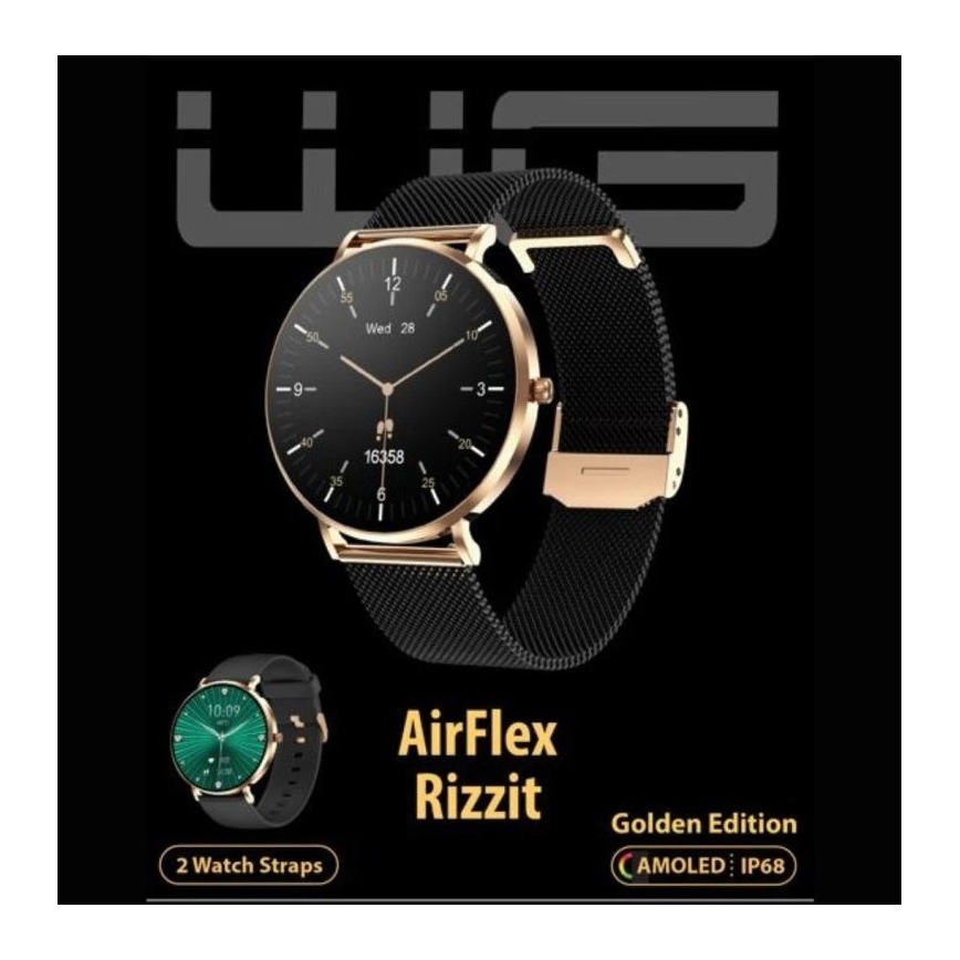 Winner Group - Smartwatch AirFlex3 Rizz It 200 mAh IP68 oro