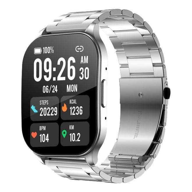Winner Group - Smartwatch AirFlexOne 300 mAh IP68 argento