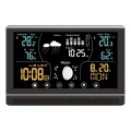 Winner Group - Stazione meteo con LCD display a colori e sveglia 5xAAA