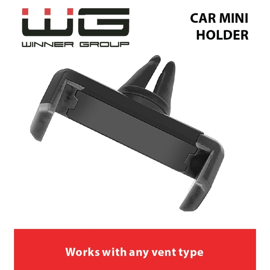 Winner Group - Support extensible de téléphone pour voiture noir