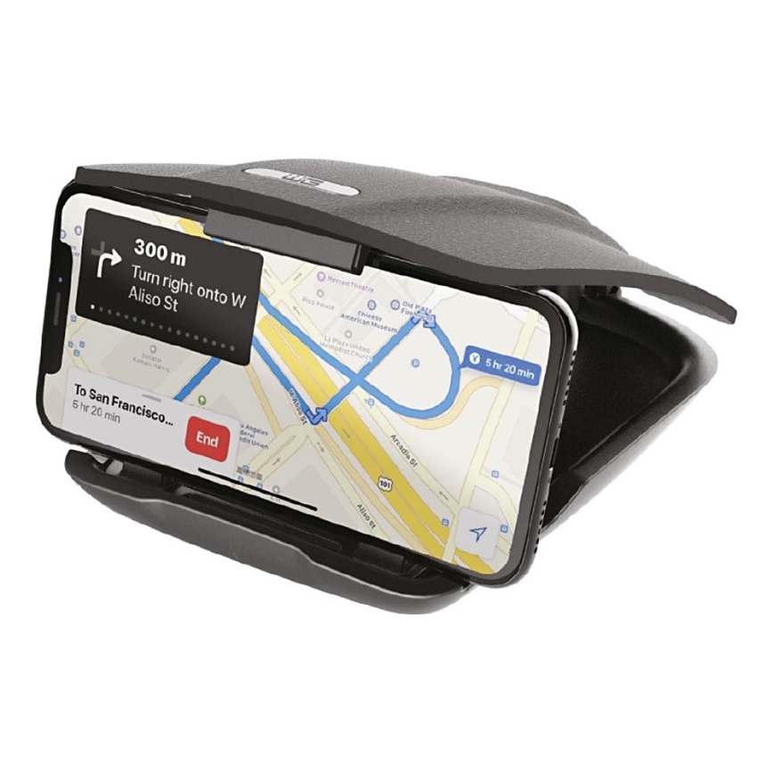 Winner Group - Support téléphone de voiture avec ventouse noir
