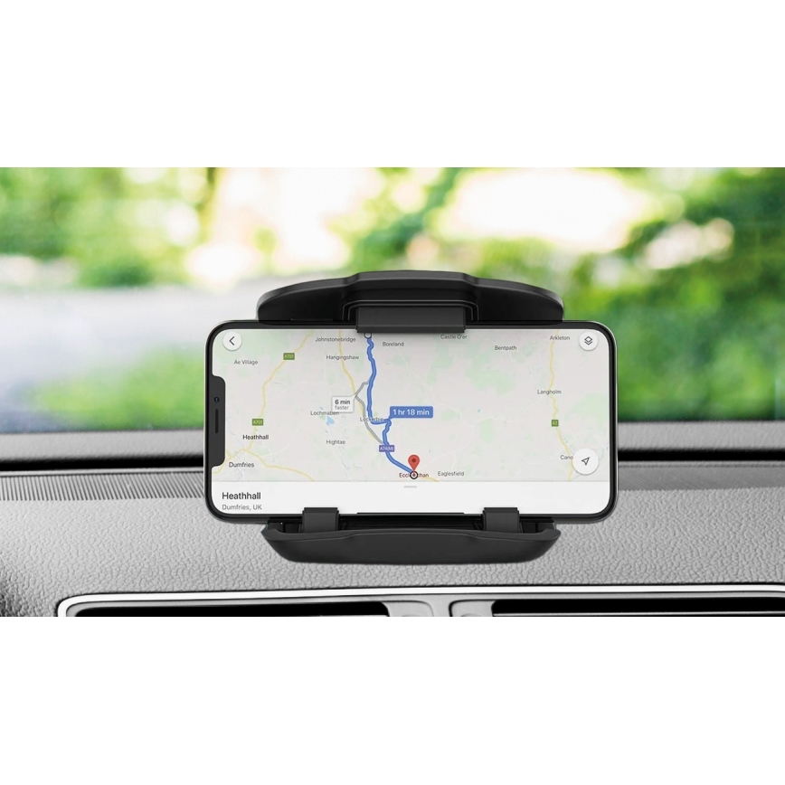 Winner Group - Support téléphone de voiture avec ventouse noir