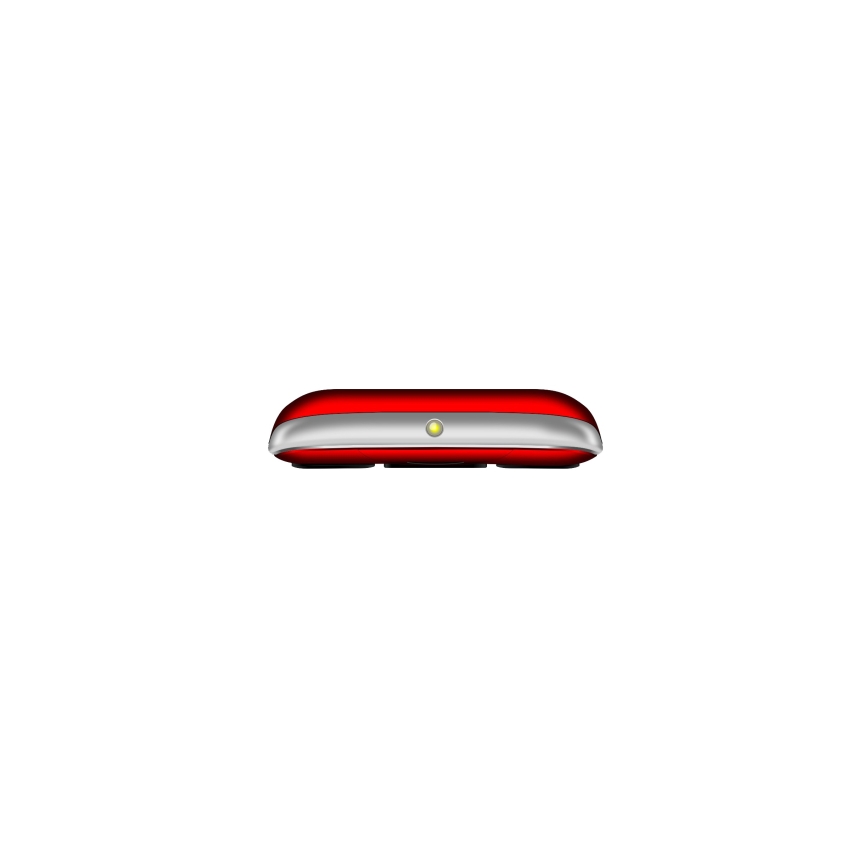 Winner Group - Téléphone portable pour seniors, 1600 mAh, rouge