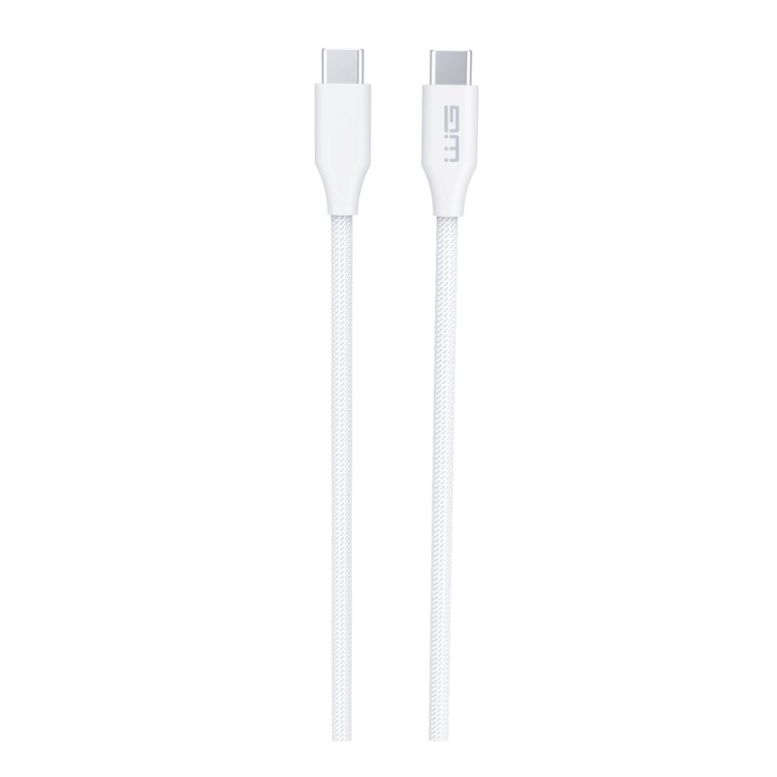 Winner Group - USB-Kabel USB-C / USB-C 120W 1,5m weiß