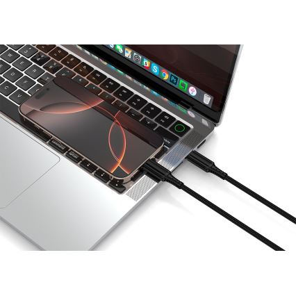 Winner Group - USB-Kabel USB-C / USB-C 240W 1m schwarz