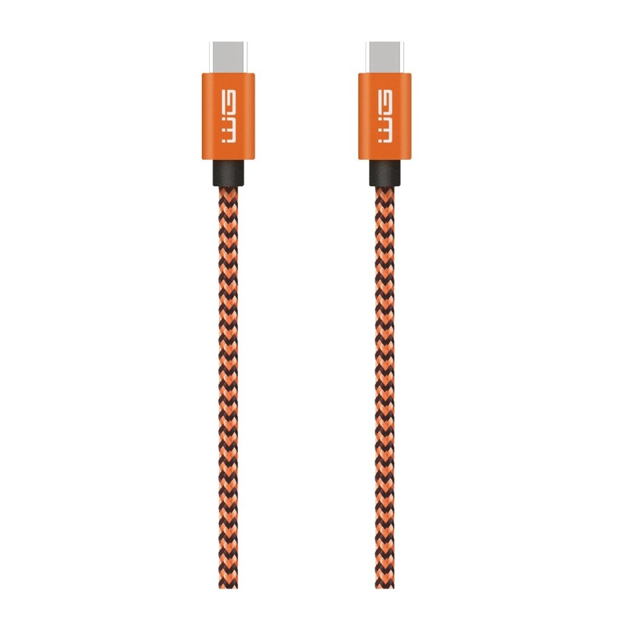 Winner Group - USB-Kabel USB-C / USB-C 60W 1m orange