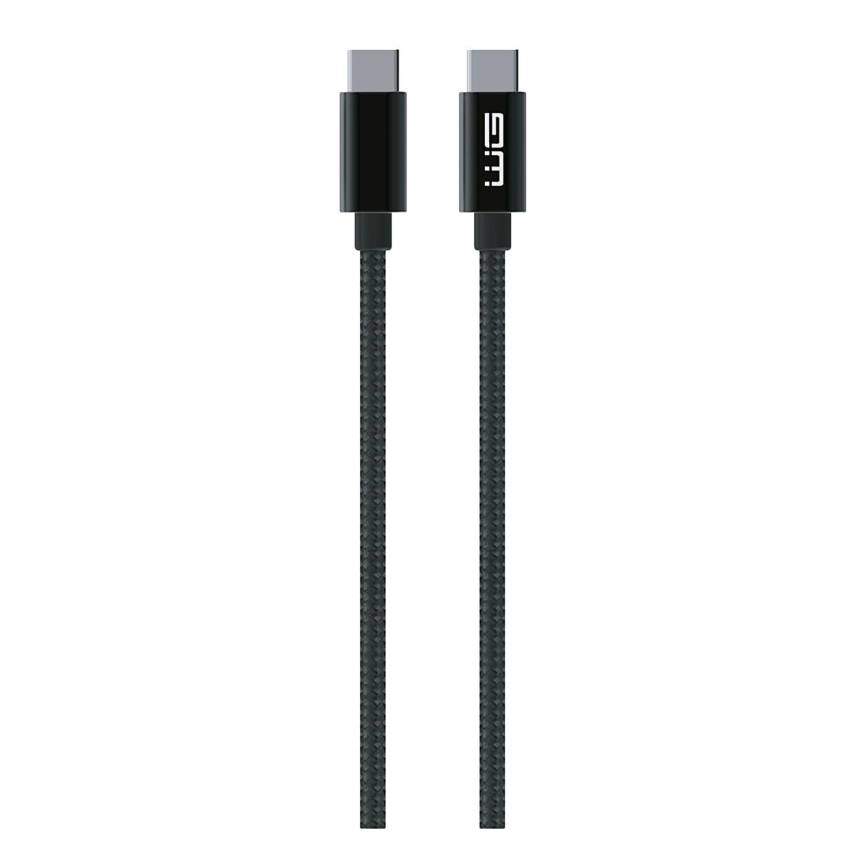 Winner Group - USB-Kabel USB-C / USB-C 60W 50cm schwarz