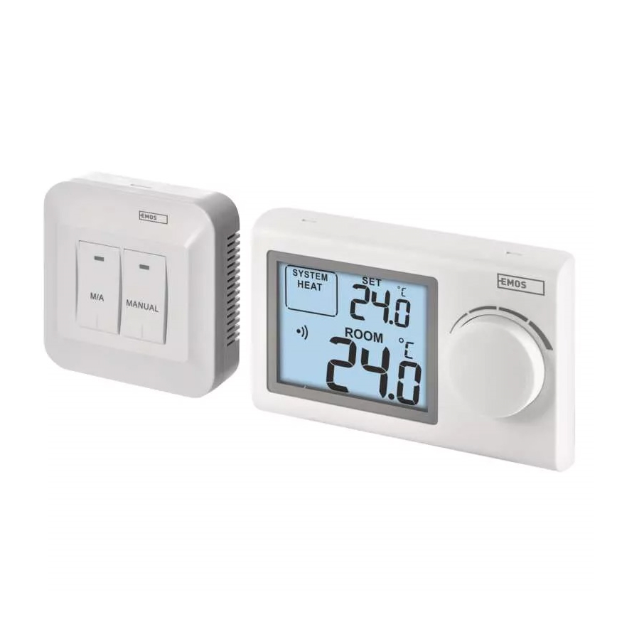Wireless thermostat 2xAAA