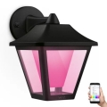WiZ - Applique murale LED RGBW extérieure à intensité variable LED/9,5W/230V 2700-5000K IP44 Wi-Fi