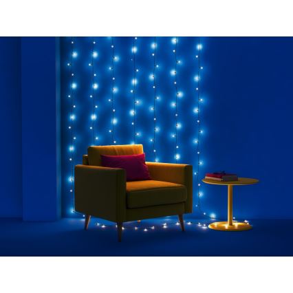 WiZ - Guirlande extérieure RGBW à intensité variable 160xLED 20m IP44 2700-5000K Wi-Fi