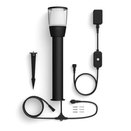 WiZ - Lampada da esterno dimmerabile LED RGBW ELPAS LED/4,8W/12/230V 2700-5000K IP65 Wi-Fi