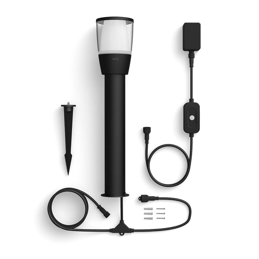 WiZ - Lampe extérieure à intensité variable RGBW ELPAS LED/4,8W/12/230V 2700-5000K IP65 Wi-Fi