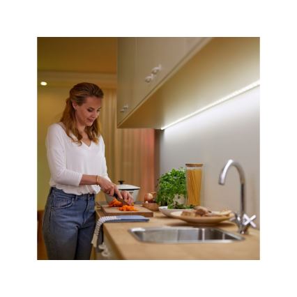 WiZ - LED RGBW Dimmbarer Streifen 1m LED/11W/12V 2700-6500K Wi-Fi