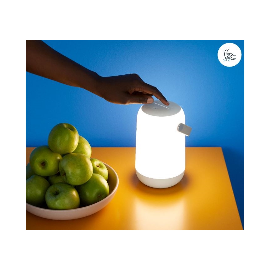 WiZ - Lampe nomade dimmable LED RGBW MOBILE — 13,5 W / 5 V, 2200–6500 K, Wi‑Fi, batterie 1800 mAh