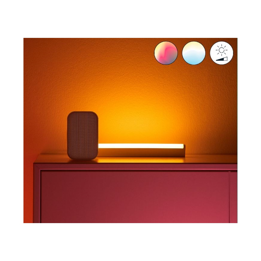 WiZ - LOT x2 Lampe LED RGBW à intensité variable BAR LED/5,5W/230V 2200-6500K Wi-Fi