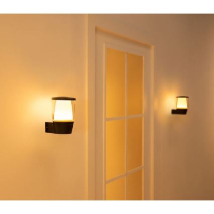 WiZ - Luminaire d'extérieur RGBW à intensité variable ELPAS LED/8,5W/230V 2700–5000K IP44 Wi-Fi