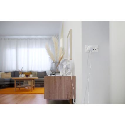 WiZ - Presa intelligente F 2300W + powermeter Wi-Fi SCHUKO