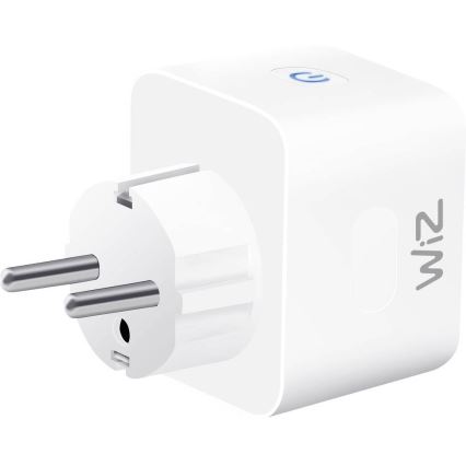 WiZ - Presa intelligente F 2300W + powermeter Wi-Fi SCHUKO