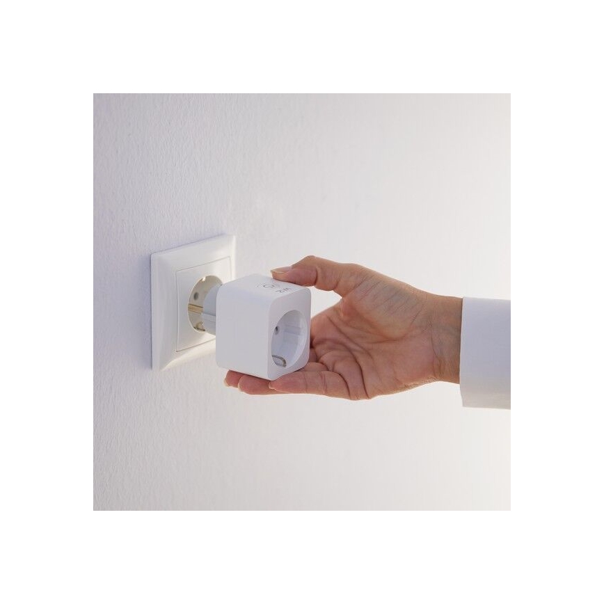 WiZ - Prise connectée E 2300W + compteur d'énergie Wi-Fi