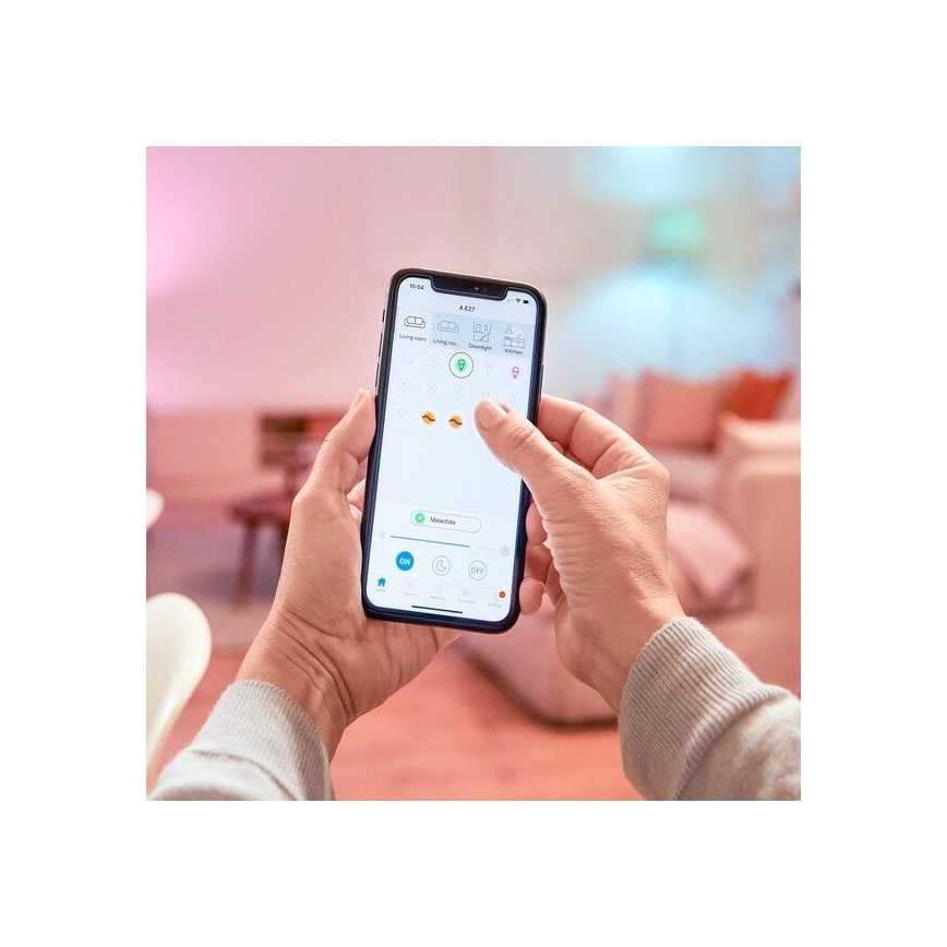 WiZ - Prise connectée E 2300W + compteur d'énergie Wi-Fi