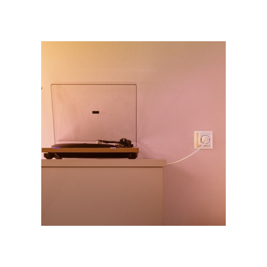 WiZ - Prise connectée E 2300W + compteur d'énergie Wi-Fi