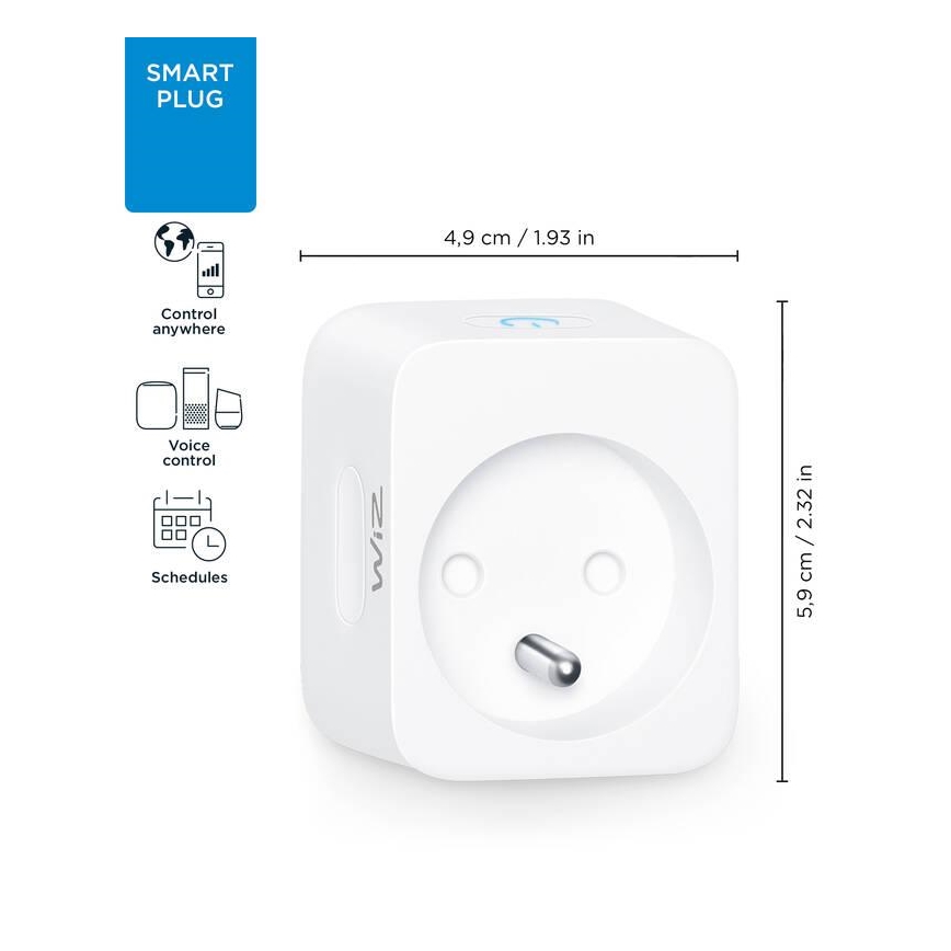 WiZ - Prise connectée E 2300W Wi-Fi