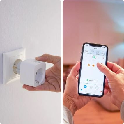 WiZ - Prise connectée F 2300W Wi-Fi SCHUKO
