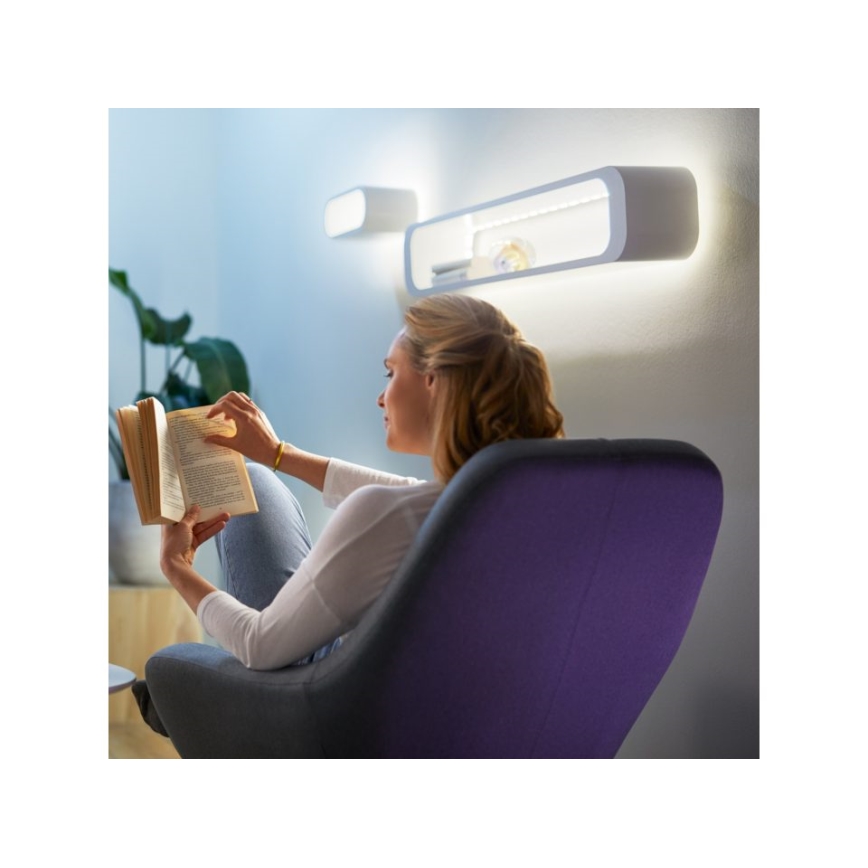 WiZ - Ruban LED RVBW à intensité variable 1m LED/11W/12V 2700-6500K Wi-Fi