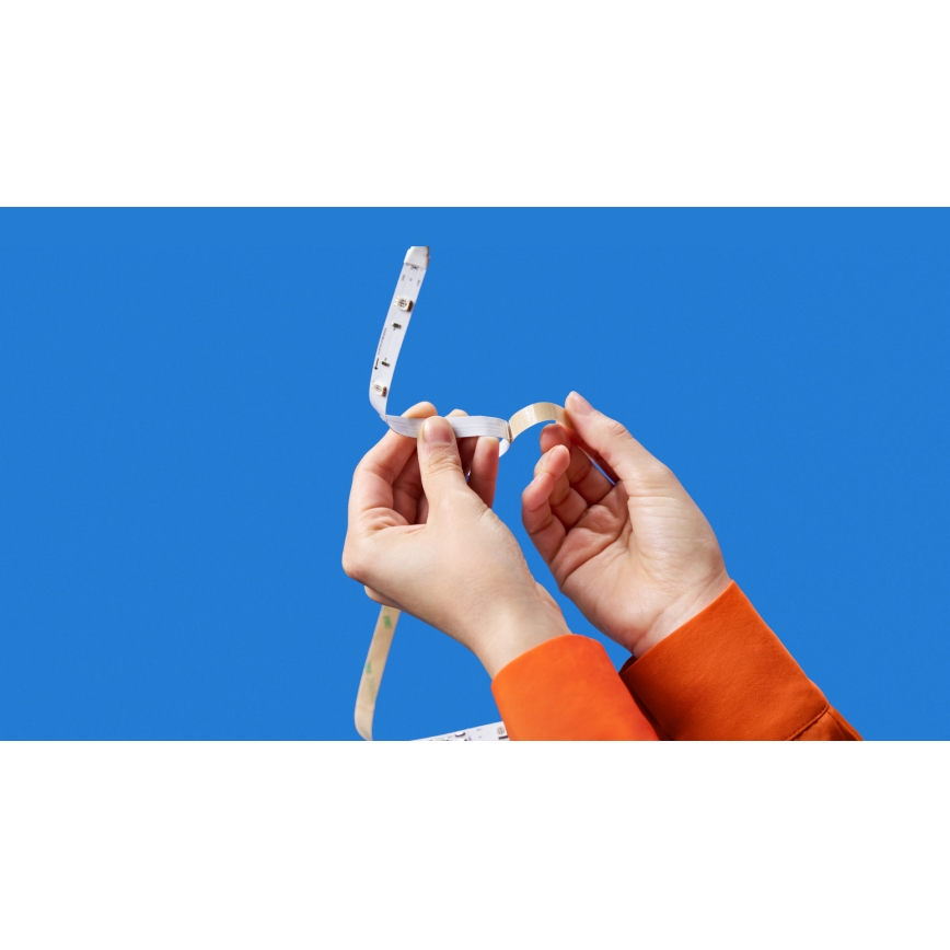 WiZ - Ruban RGBIC à intensité variable 10m LED/21W/230V 2700-6500K Wi-Fi
