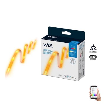 WiZ - Ruban RGBW à Intensité variable 4m LED/13W/230V 2700-6500K Wi-Fi