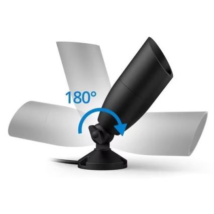 WiZ - Spot d'extérieur RGBW à intensité variable SPOT LED/4W/12V 2700K-5000K IP65 Wi-Fi