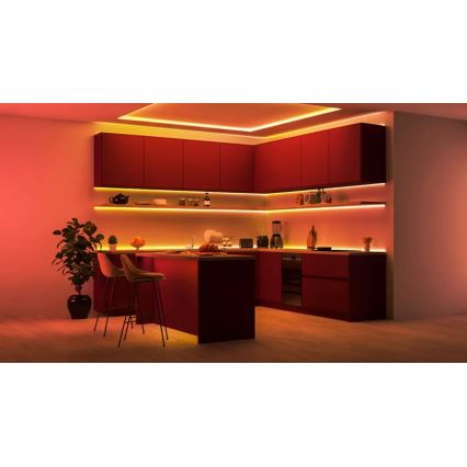 WiZ - Striscia LED RGBIC dimmerabile 4m LED/10,2W/5V 2700-6500K Wi-Fi