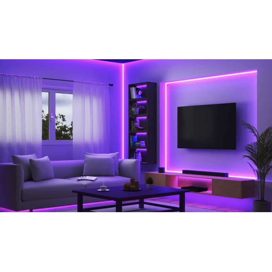 WiZ - Striscia LED RGBW dimmerabile 10m LED/12W/230V 2700-6500K Wi-Fi