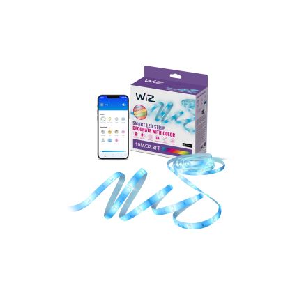 WiZ - Striscia LED RGBW dimmerabile 10m LED/12W/230V 2700-6500K Wi-Fi