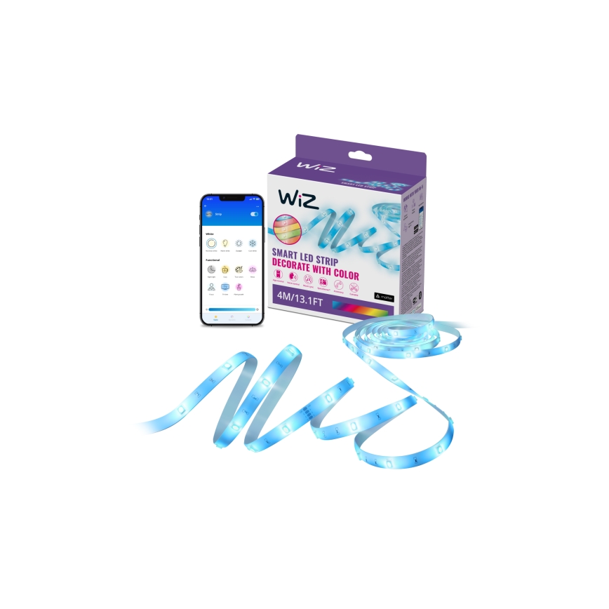 WiZ - Striscia LED RGBW dimmerabile 4m LED/6,5/230V 2700-6500K Wi-Fi