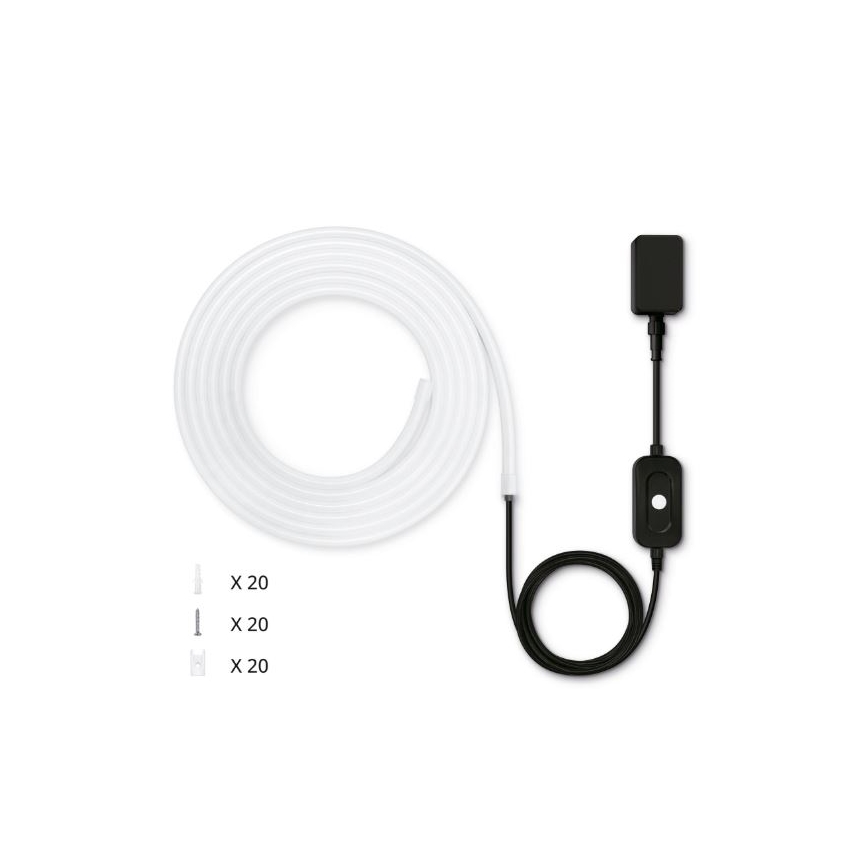 WiZ - Striscia LED RGBW dimmerabile per esterni 5m LED/24W/230V 2700-5000K Wi-Fi IP65