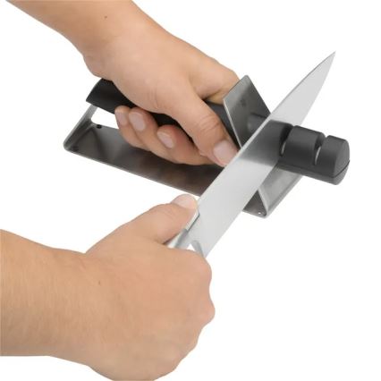 WMF - Aiguiseur de couteaux GOURMET 42,5 cm noir/inox