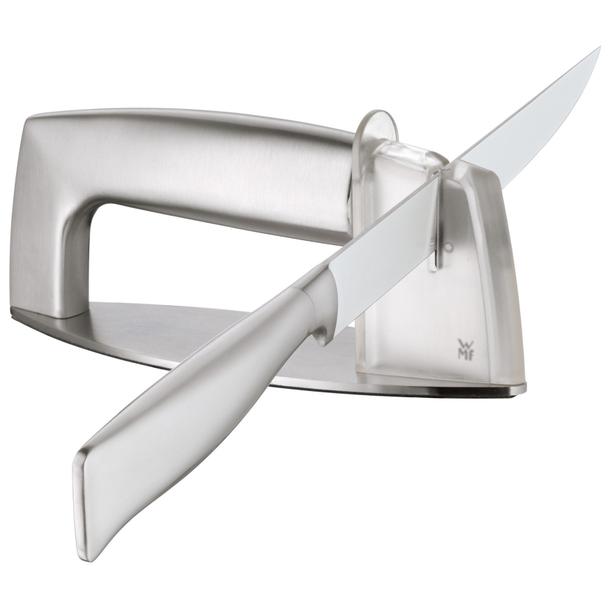 WMF - Aiguiseur de couteaux GOURMET en acier inoxydable
