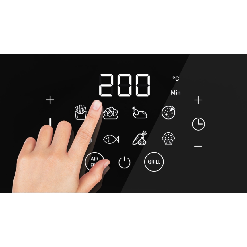 WMF - Airfryer MULTI TASTE 1550W/230V noir