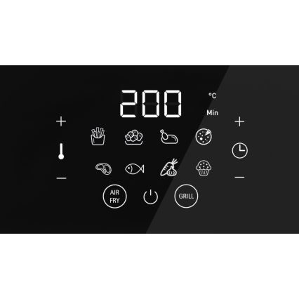 WMF - Airfryer MULTI TASTE 1550W/230V noir