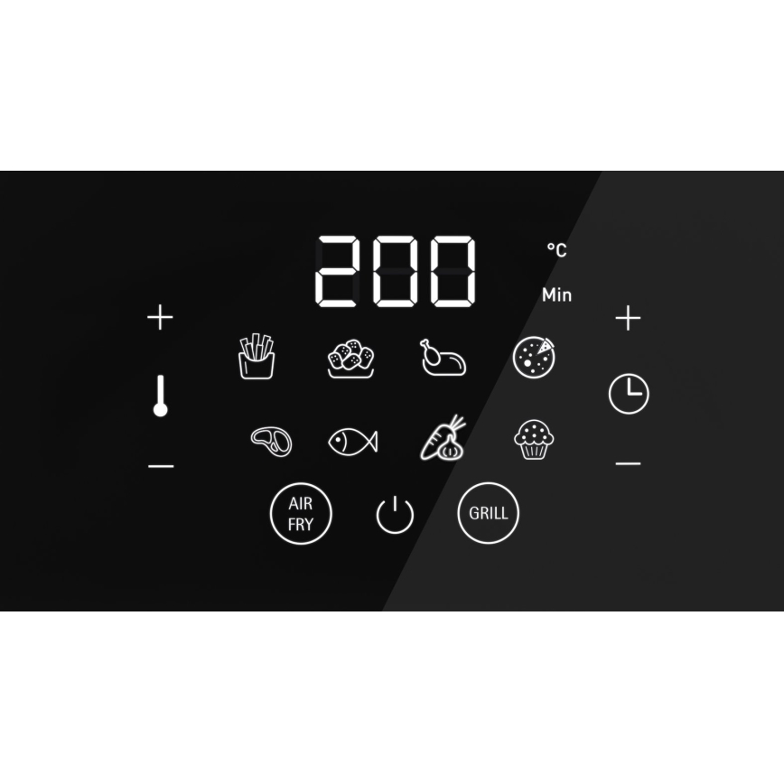 WMF - Airfryer MULTI TASTE 1550W/230V noir
